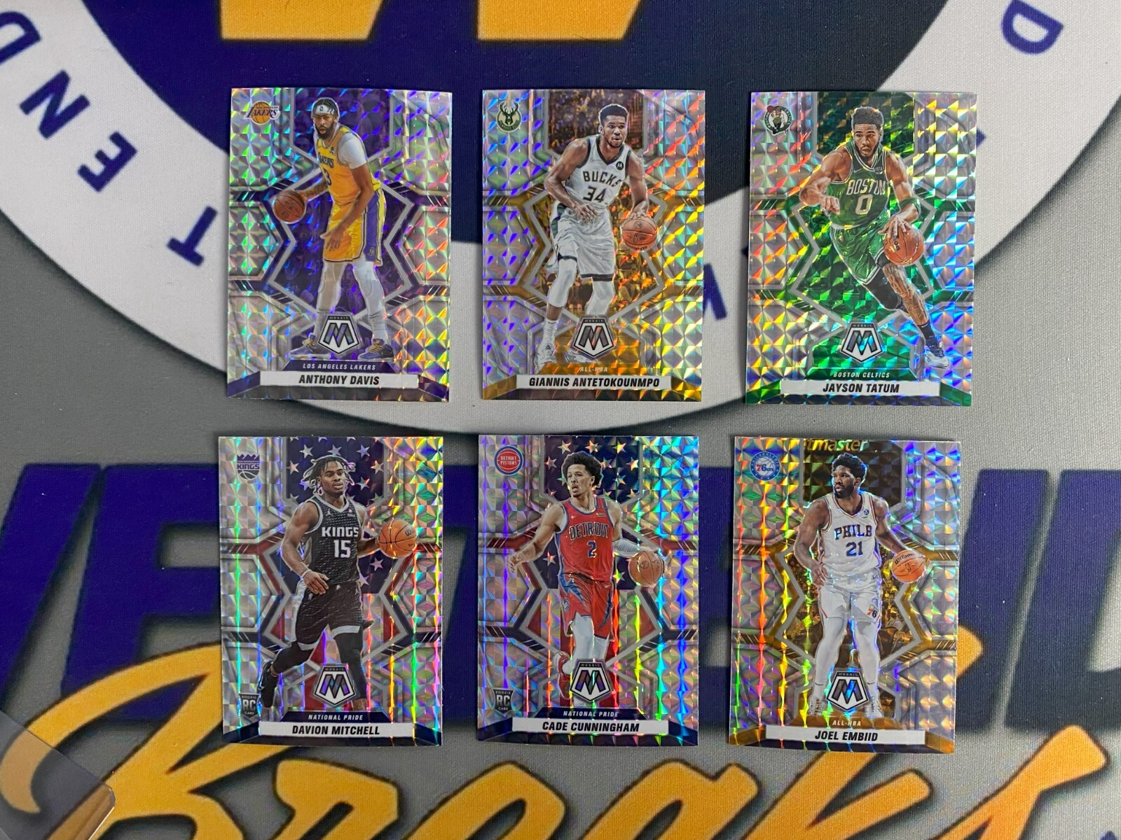 2021-22 Panini NBA Mosaic PRIZM Parallel Build Your Set Buyer Choice