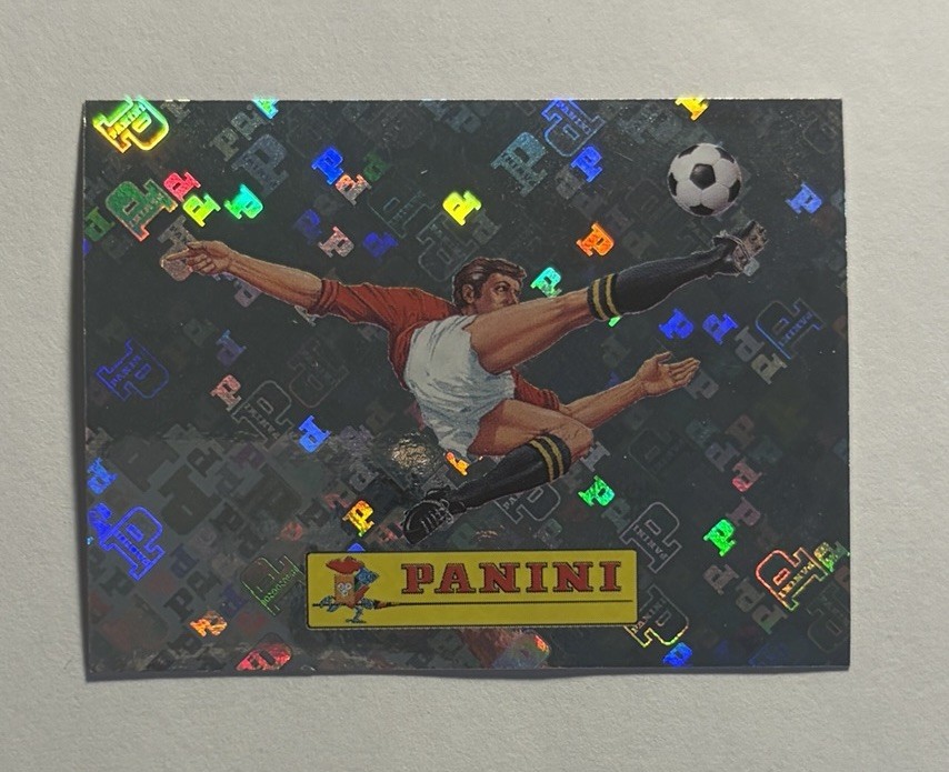 2026 FIFA World Cup Panini Stickers 00 Panini Logo Holo Foil Rare