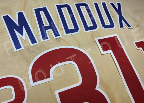 Chicago Cubs Lettering Kit for an Authentic, Replica or Youth Road 2023 Jersey