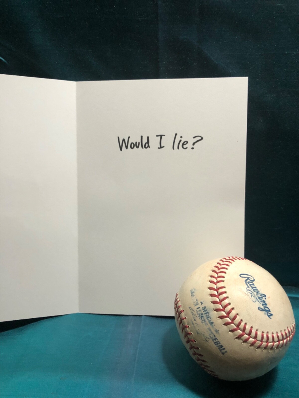 Mooning Duck Barry Bonds Birthday Card Just Say No – Steroids Rare Funny