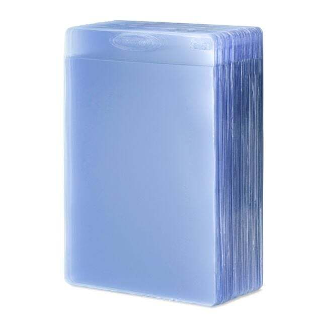 20 packs of 50 (1000) BCW 3 ³⁄₁₆” x 4 ¼” Semi-Rigid #1 Card Holders