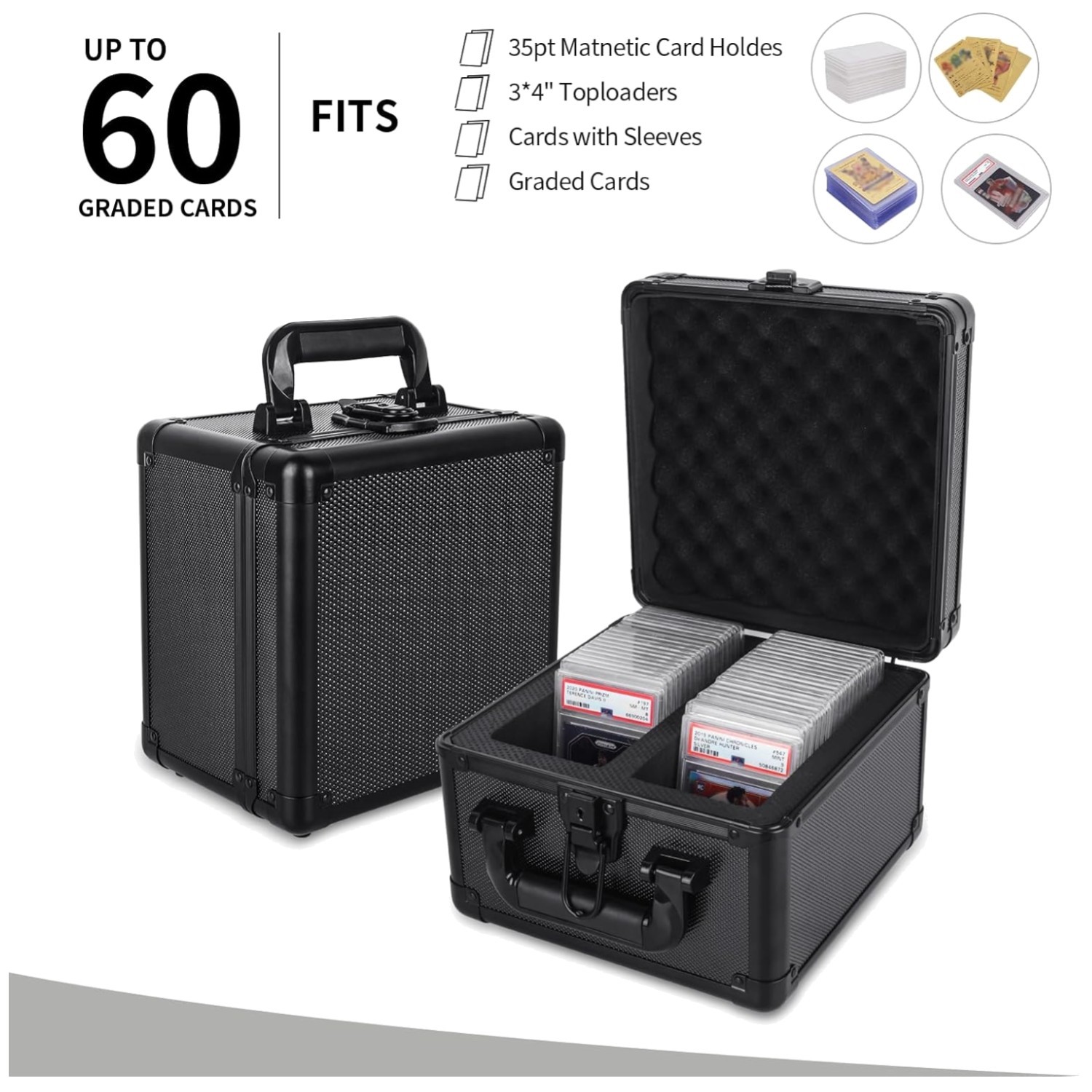 Protective Sports Card Holder Case – Fits PSA, CSG, BGS