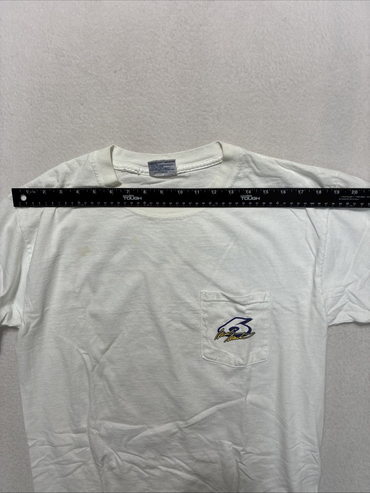 Vintage NASCAR T Shirt Mark Martin Roush Racing Viagra Large 90’s Made In USA