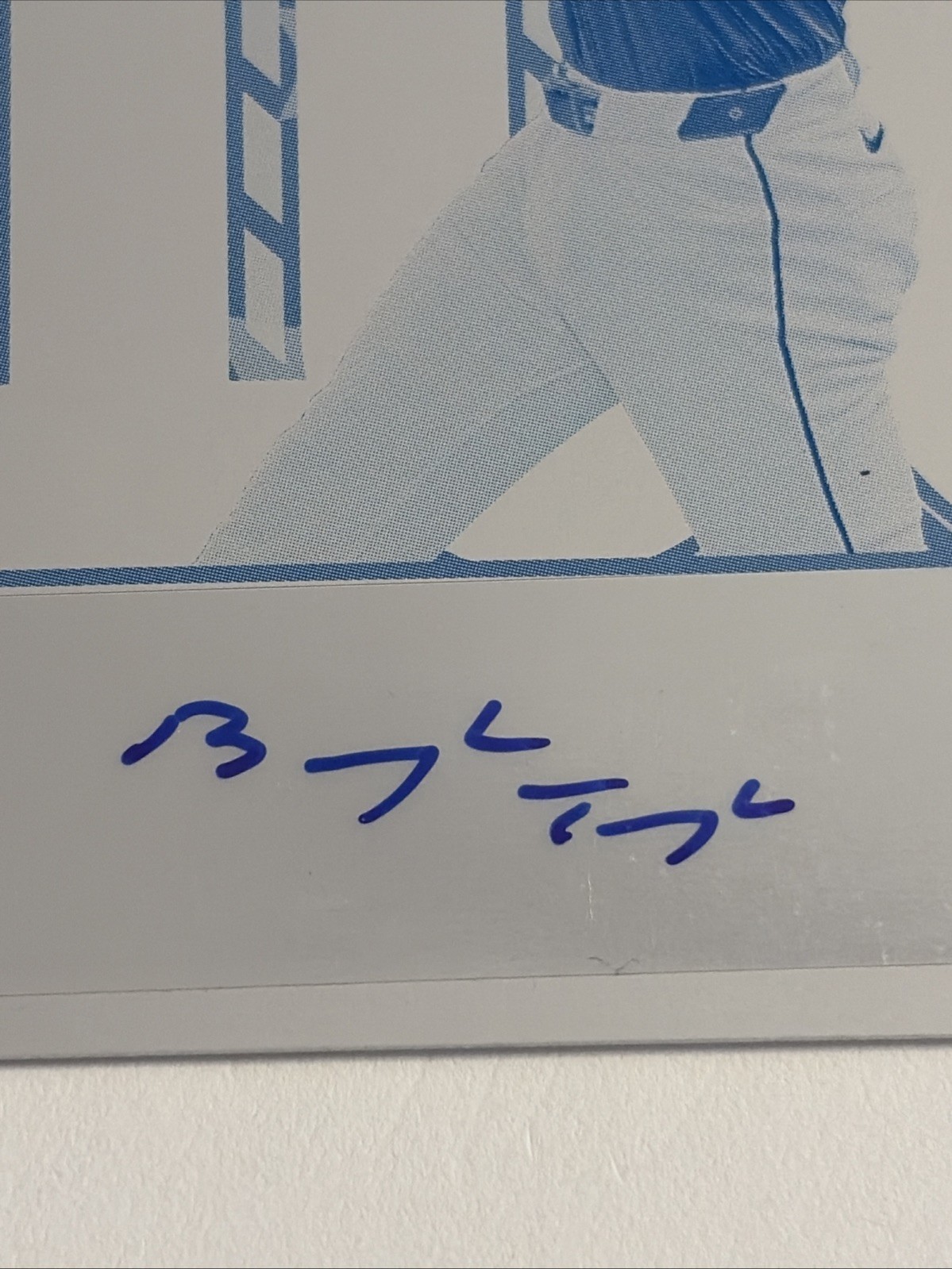2025 Leaf Metal Top 100 Brayden Taylor 1/1 Cyan Printing Plate Auto Rays