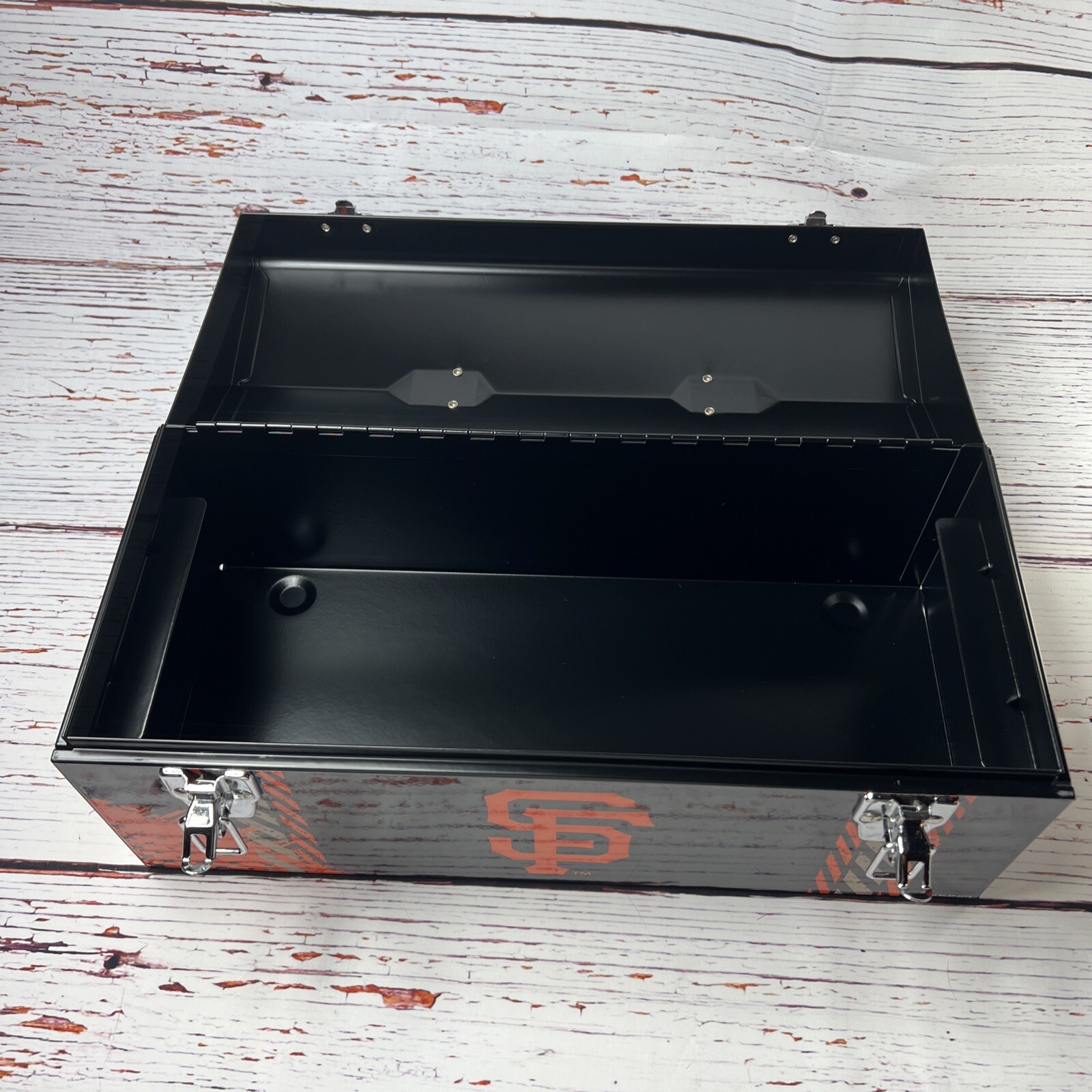 NBL Giants Windco 16.25 in. Steel San Francisco Art Deco Tool Box 7.1 in. new