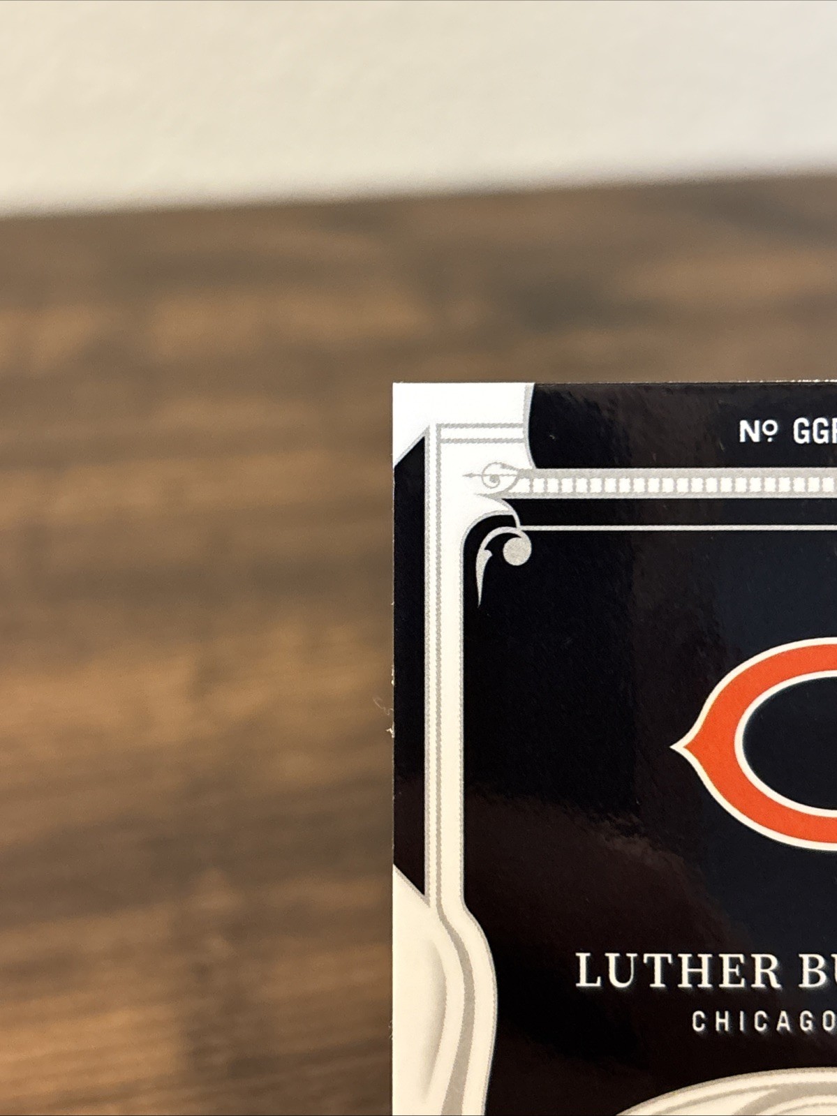 2025 Panini National Treasures Luther Burden Game Gear NFL SHIELD 1/1 RC Bears