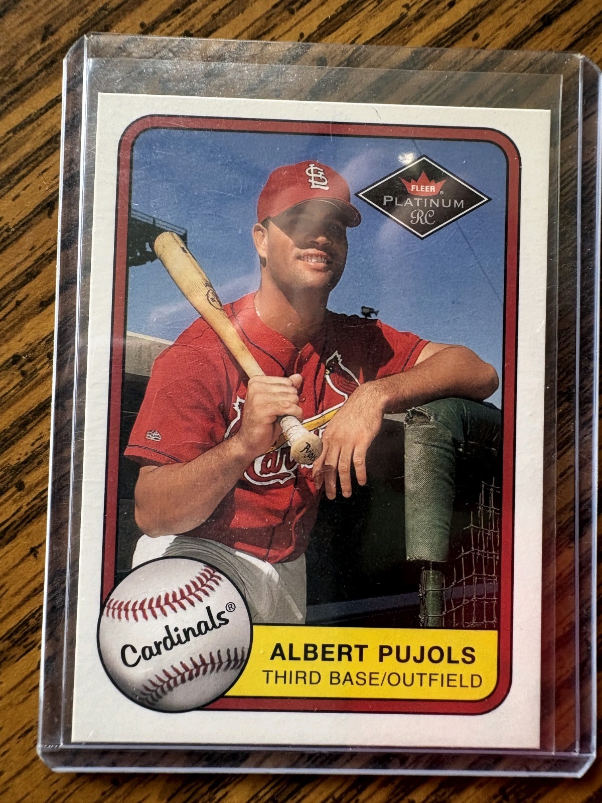 2001 Fleer Platinum – Albert Pujols #521 (RC)