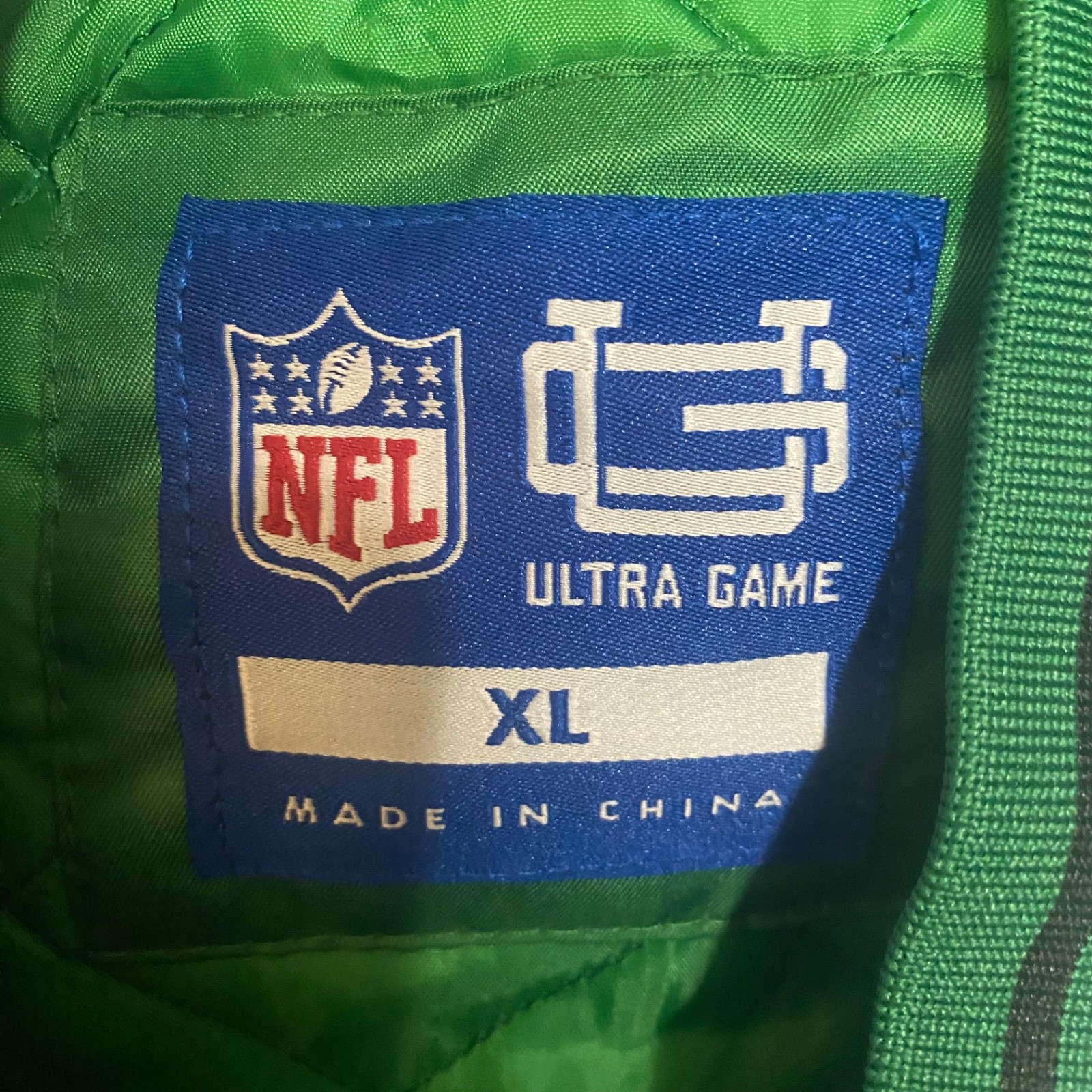 NFL Philadelphia Eagles Retro Logo Kelly Green Snap Bomber Varsity Jacket $135