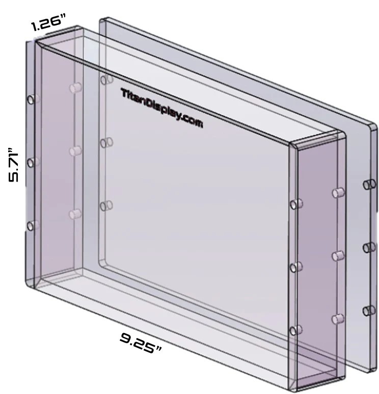 Acrylic Display Case Magnetic Lid FITS 2026 Topps Baseball Series 2 Hobby Box
