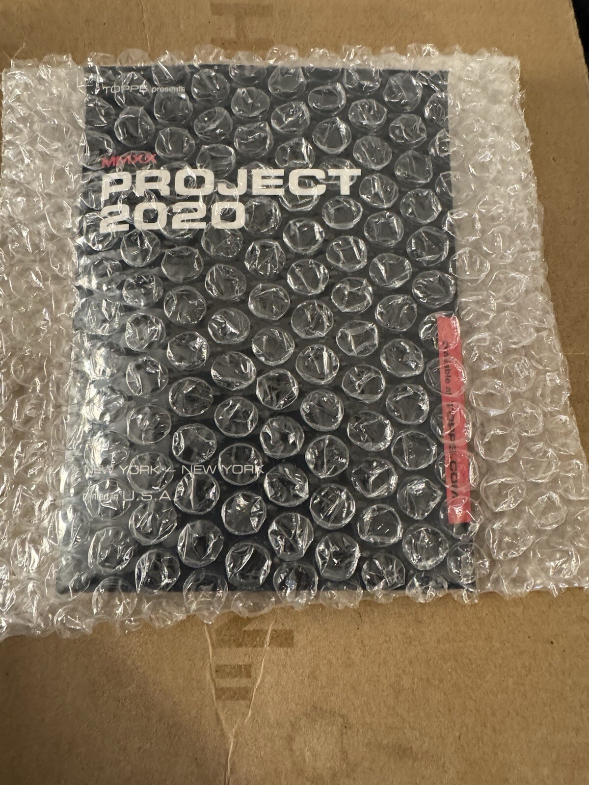 project 2020 topps New Sealed