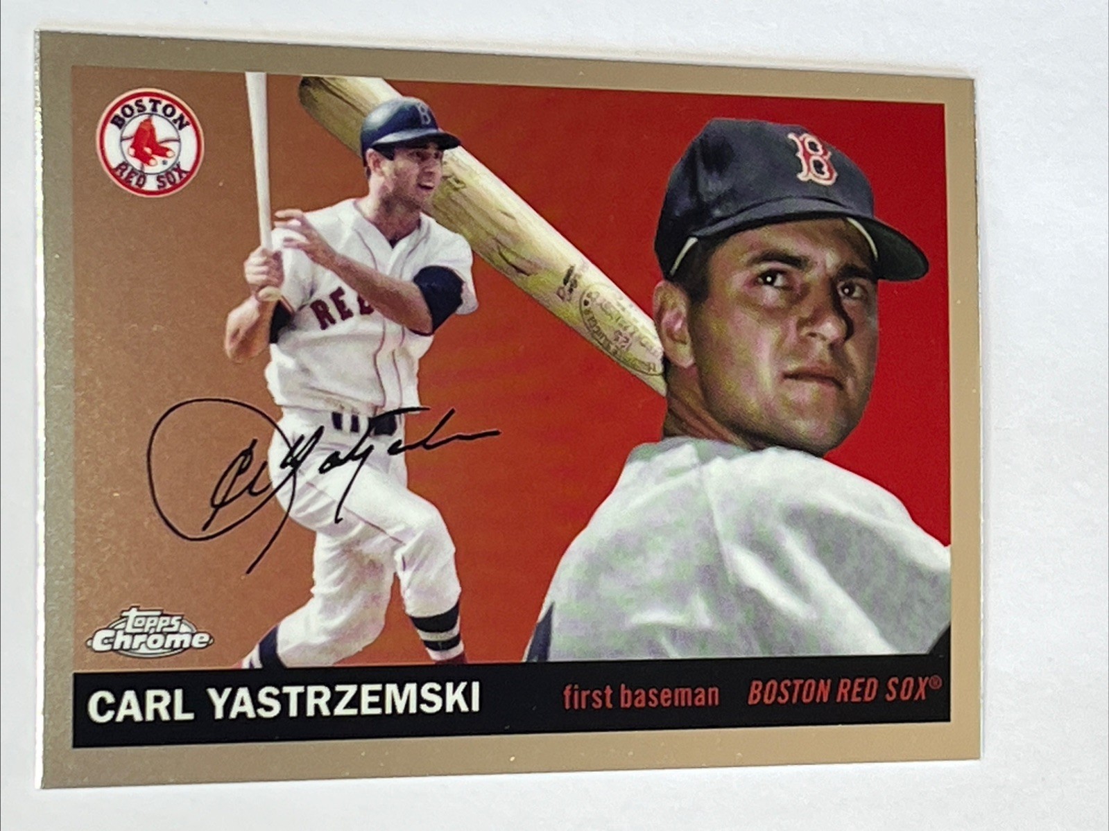 2025 Topps Chrome Platinum Anniversary CARL YASTRZEMSKI #368 Boston Red Sox