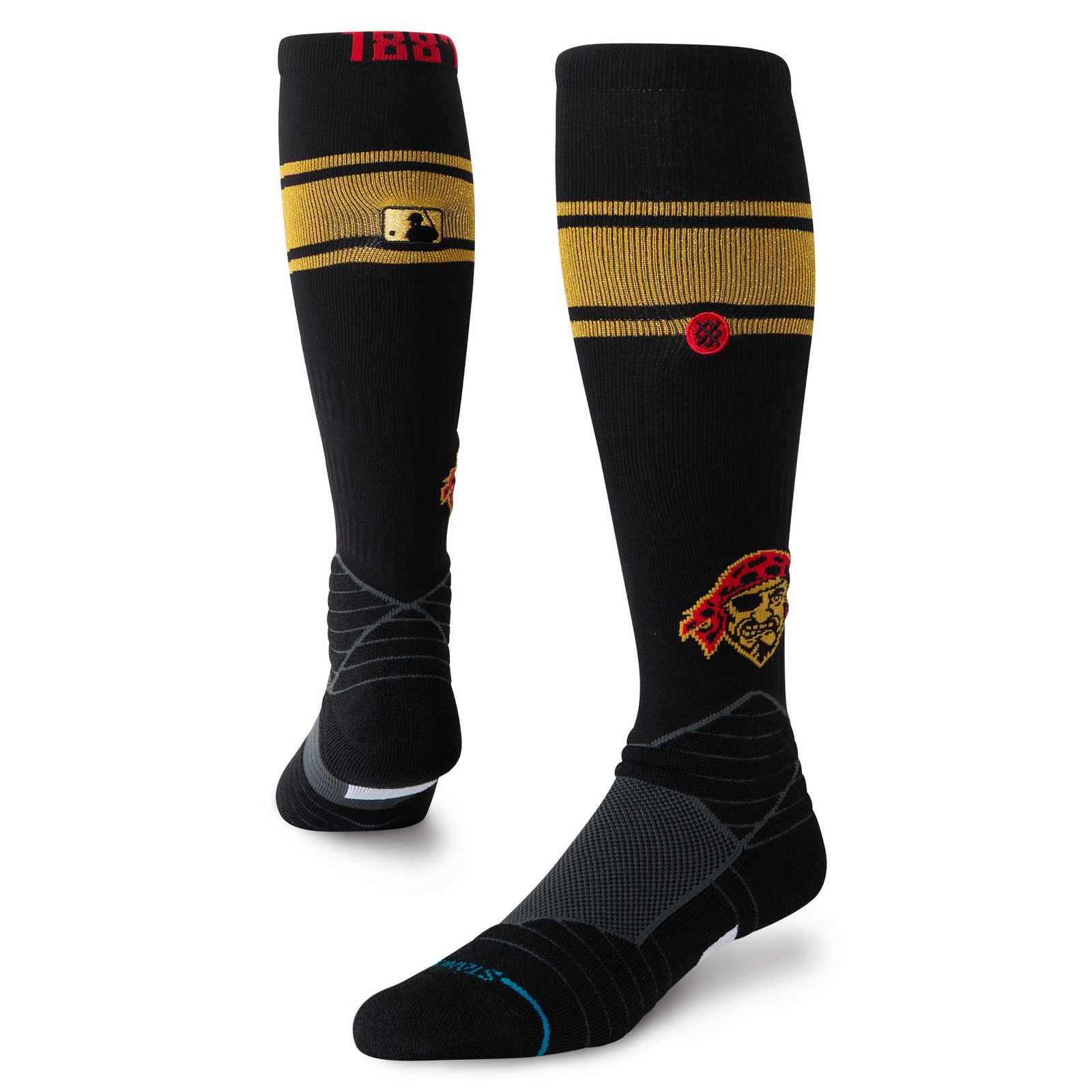 Unisex Stance Black Pittsburgh Pirates 2026 City Connect Over The Calf Socks