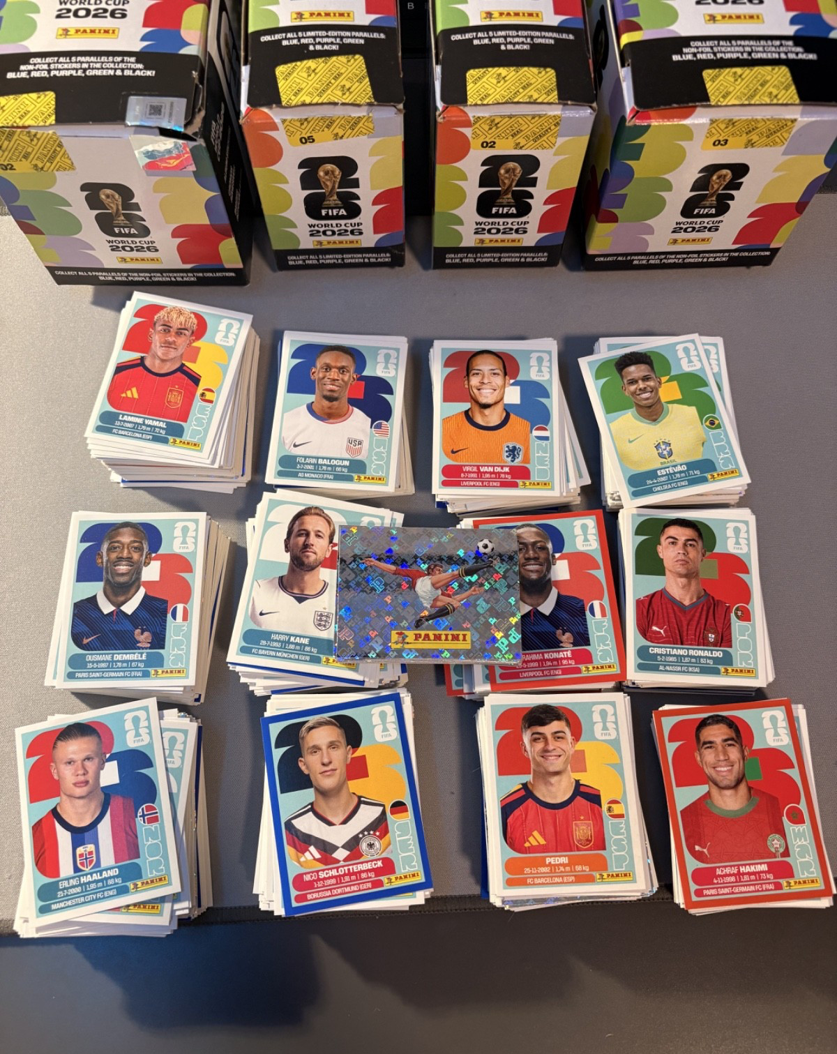 2026 Panini FIFA World Cup Stickers US Edition Pick Your Sticker Singles NM