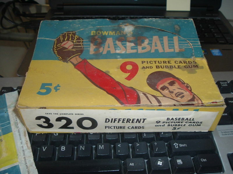 1952 Unopened Card Chase Box-21 Pack, + Auto + 2 Cards From The 1950/60’s