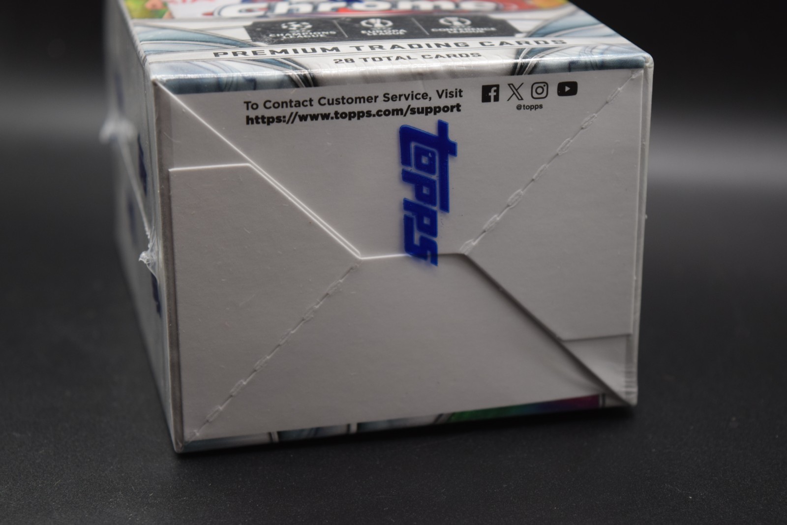 2024/25 Topps Chrome UEFA Champions League Blaster Box Factory Sealed + BONUS!