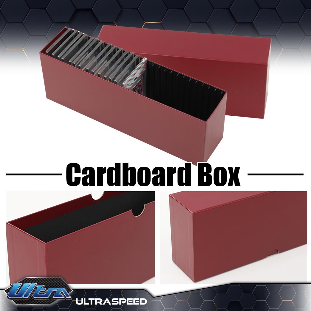 Slotted Graded Card Box For PSA Certified Slabs Storage Case MTG Pokemon