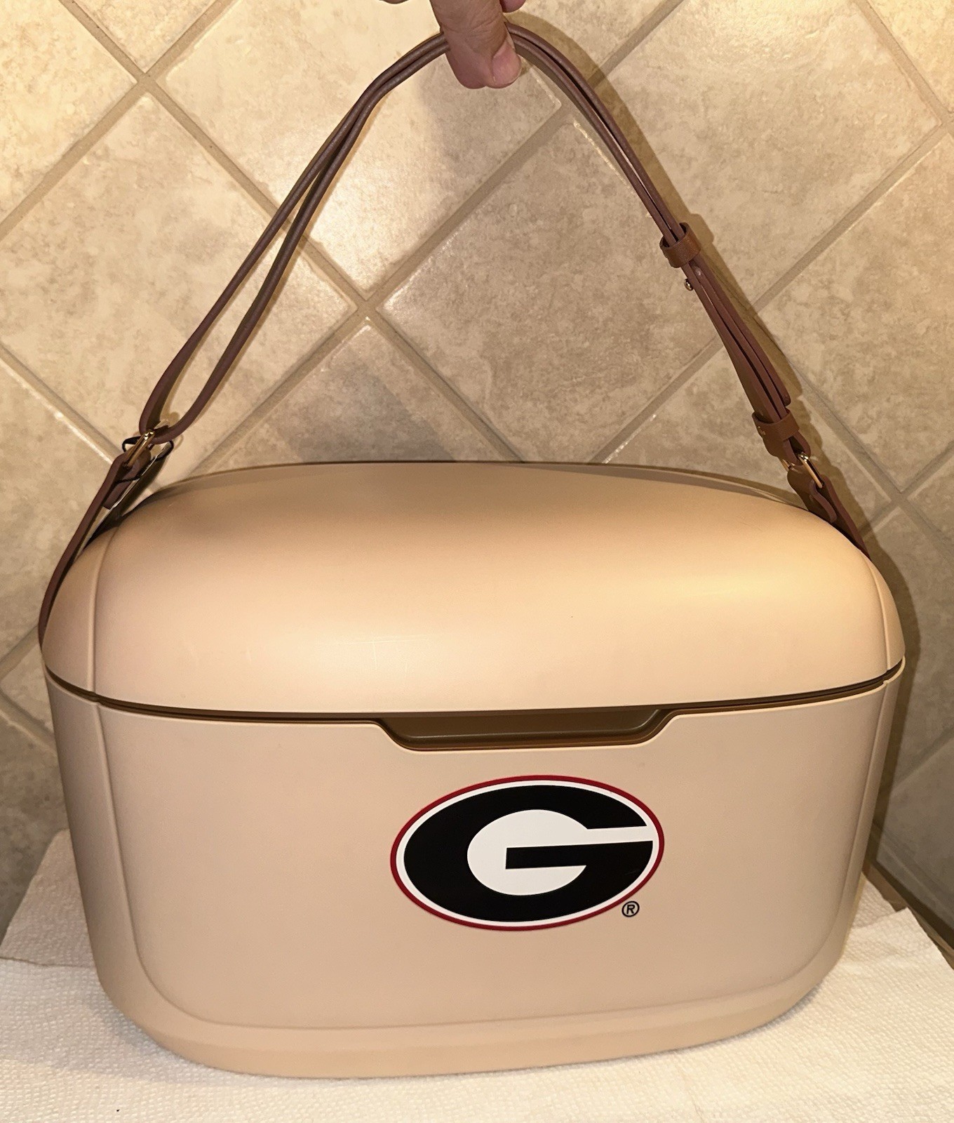 New The Memory Company Licensed NCAA Georgia Bulldogs 12 qt Vintage Style Cooler