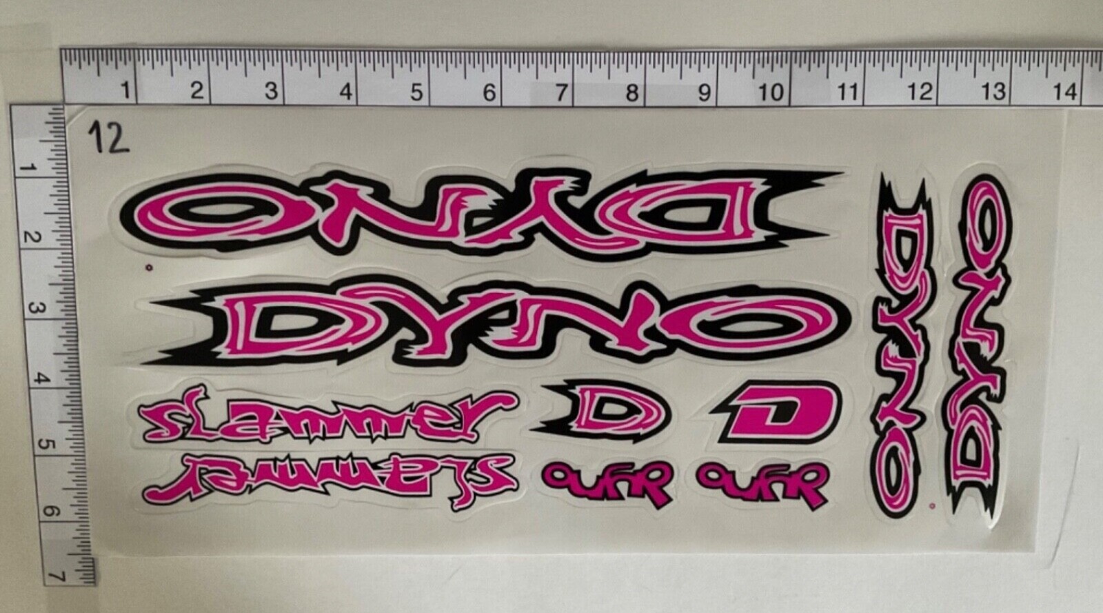 Dyno Slammer Stickers Decals – Die Cut (Multiple Colors Available; #1-13)