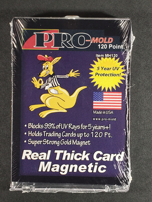 140x Pro Mold MH120 Original 120pt Magnetic Card Holder One Touch (7 Full Boxes)