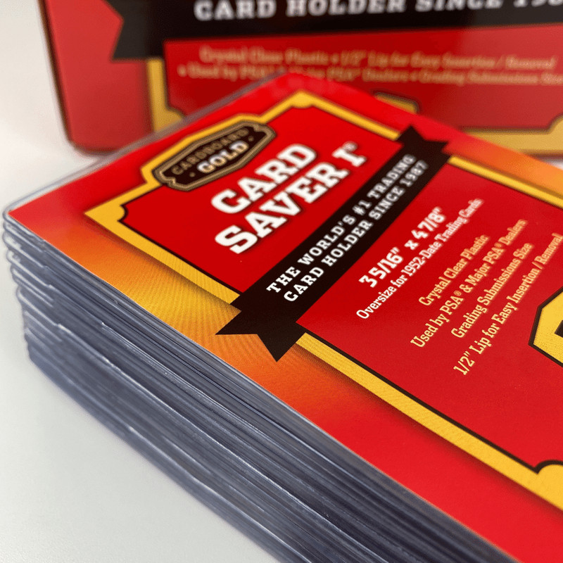 Card Saver 1 (qty: 5) Graded Card Submission Semi Rigid Top Load