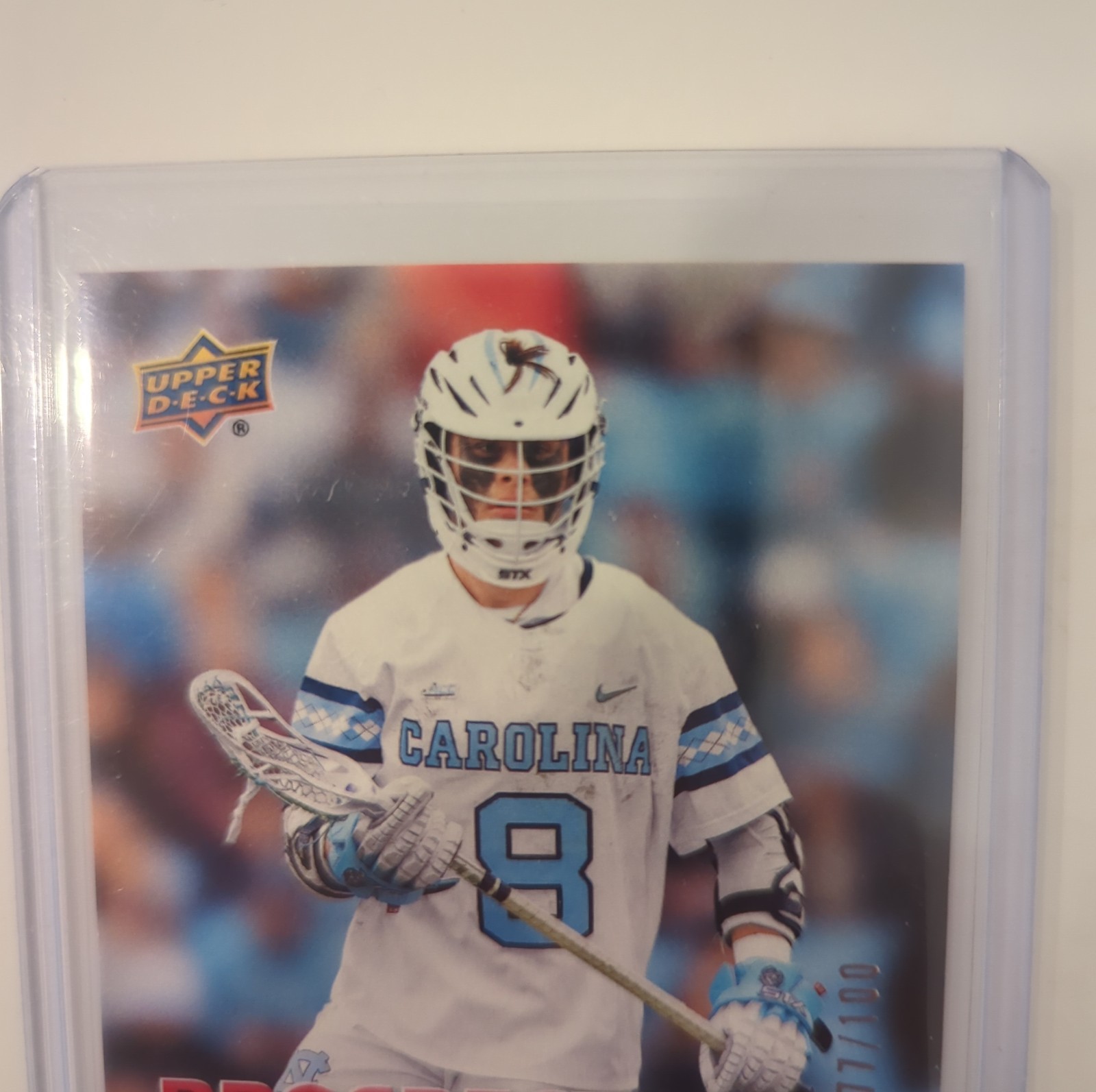 2026 Upper Deck World of Sports Owen Duffy UD Exclusives #352 /100 UNC Lacrosse