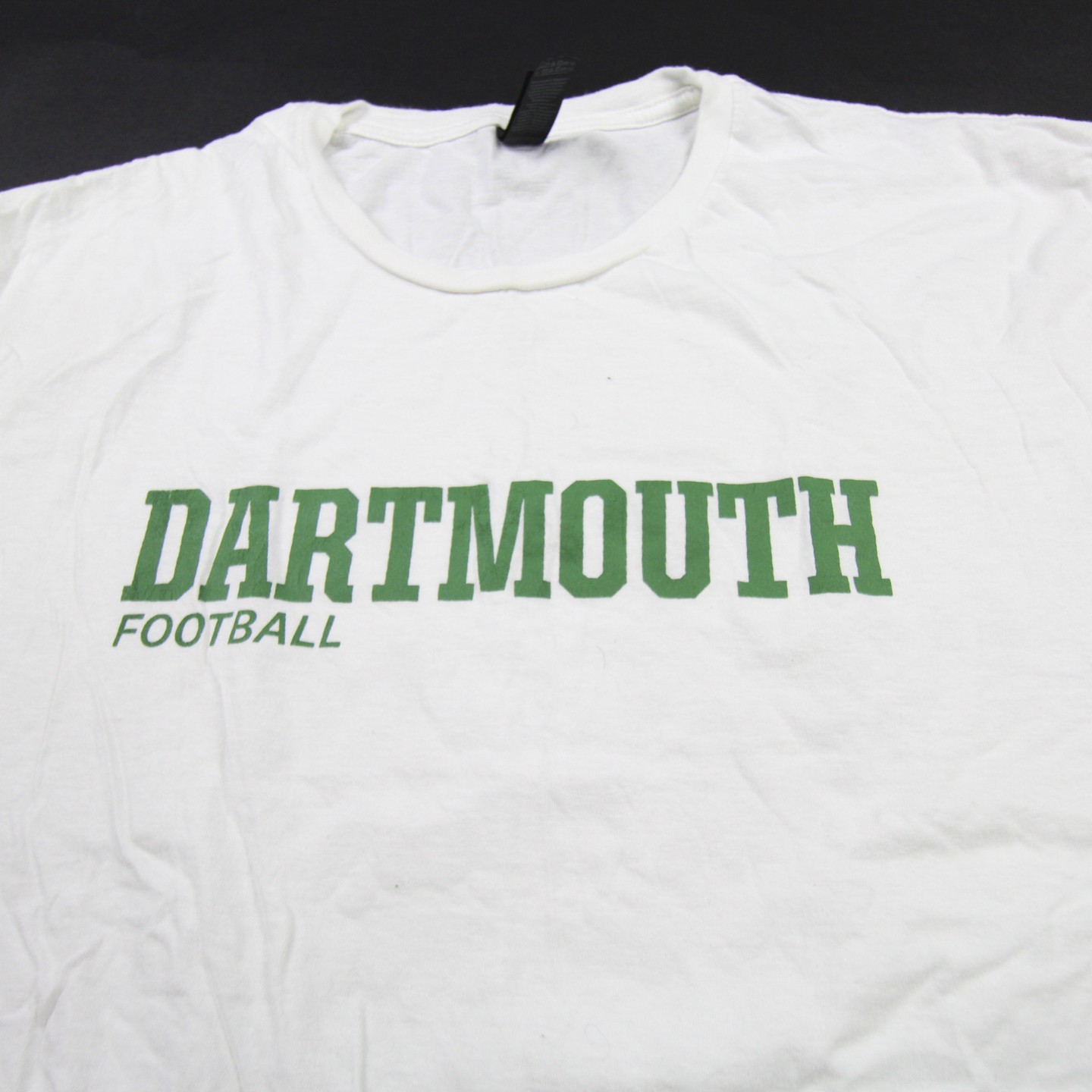 Dartmouth Big Green Gildan Softstyle Short Sleeve Shirt Men’s White Used XL