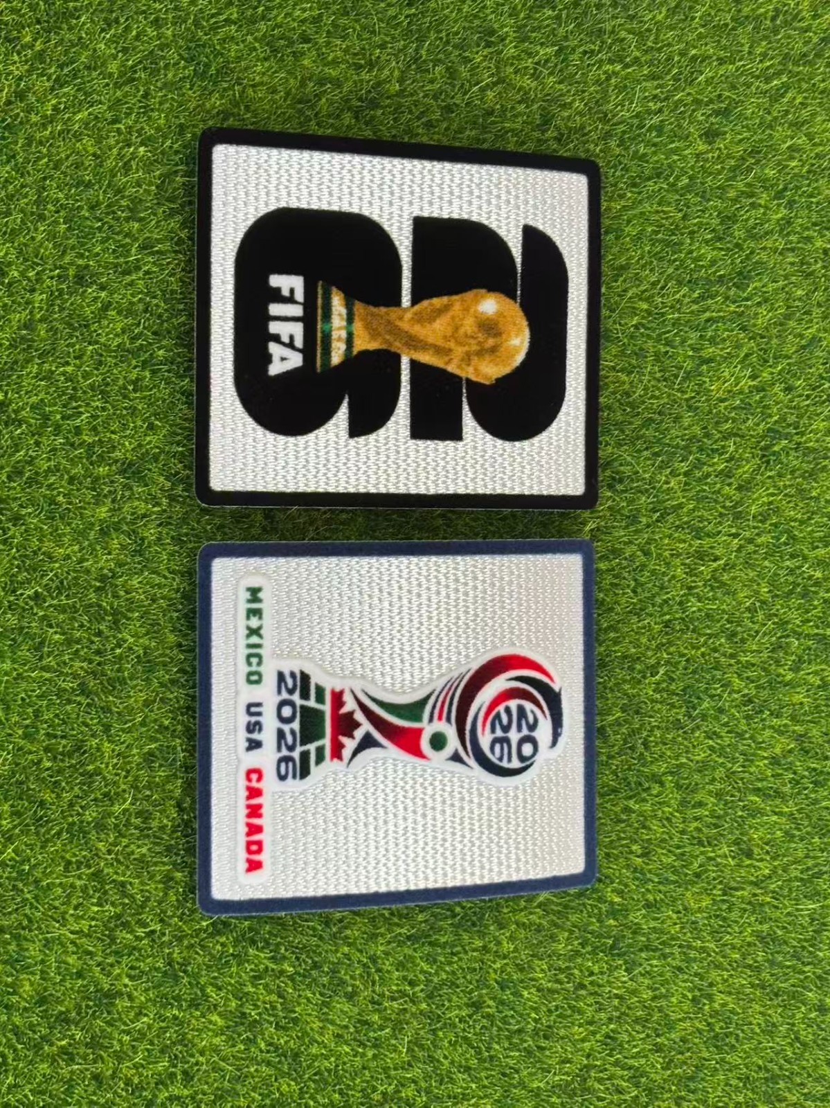 SET ‌2026 World Cup Flock Player Size Soccer Shirt Jersey Iron On Patch Badge