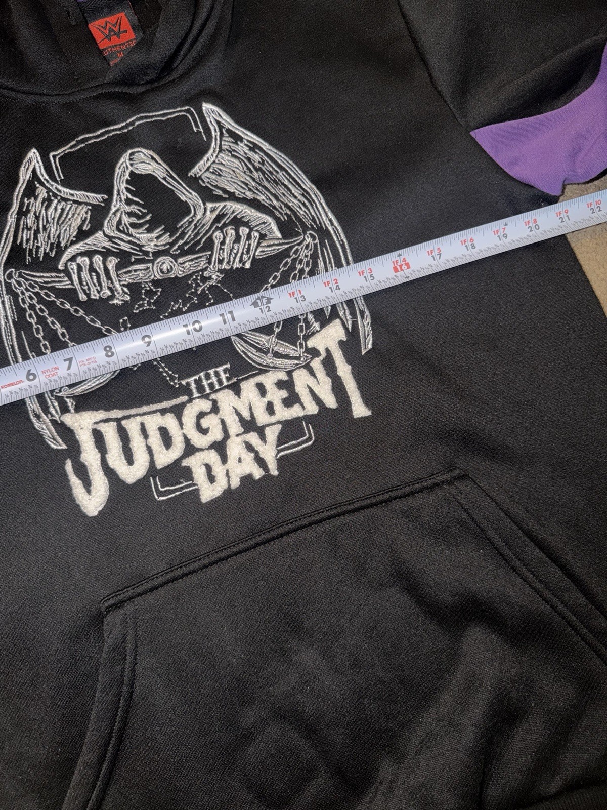 WWE Authentic The Judgement Day Unisex Pullover Hoodie Size Medium