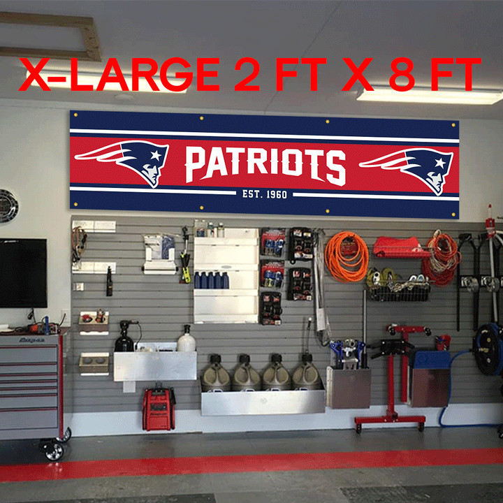 New England Patriots Football Fans 2x8ft Flag Banner You Are In Country Gift
