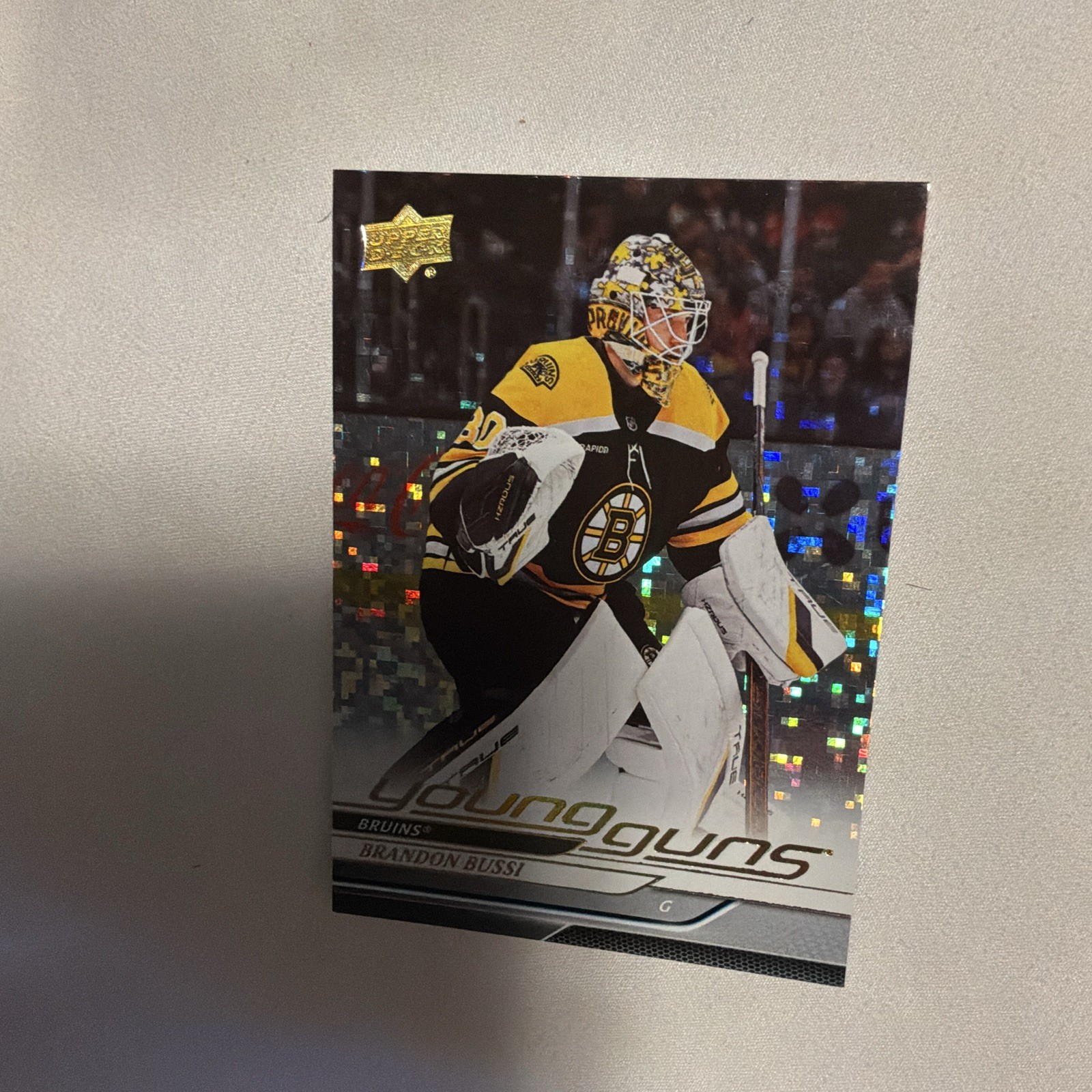 UD Young Guns Rc 2024-25 Series 2 Brandon Bussi rainbow speckle achievement