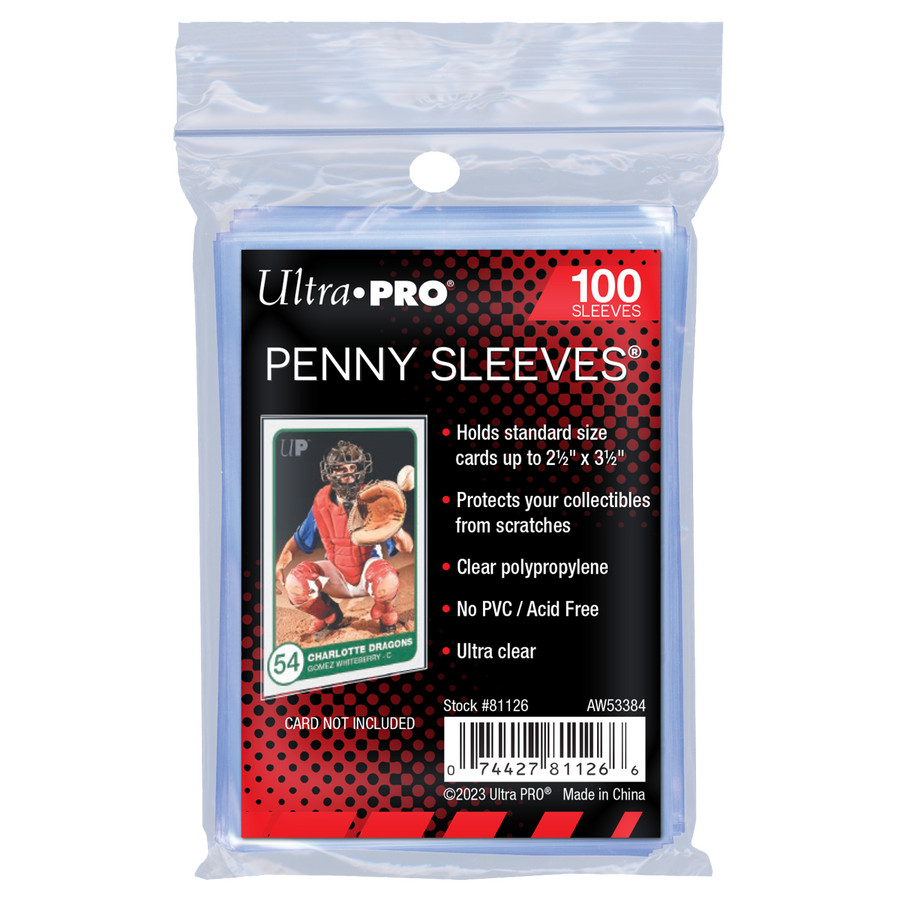 10 packs of 100 (1000) Ultra PRO Standard Sized Soft Card Sleeves