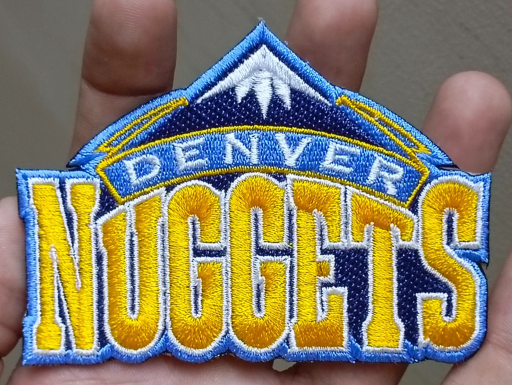 Denver Nuggets NBA Team Logo Iron On Patch – Sew Patch – Embroidered Patch