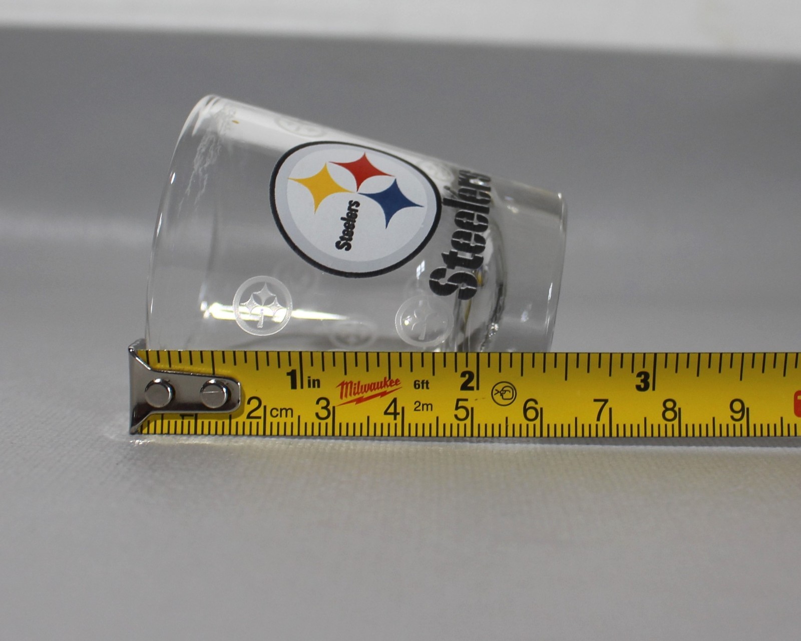 NFL Pittsburg Steelers 2 oz. Shot Glasses With Team Logo – Lot of 3