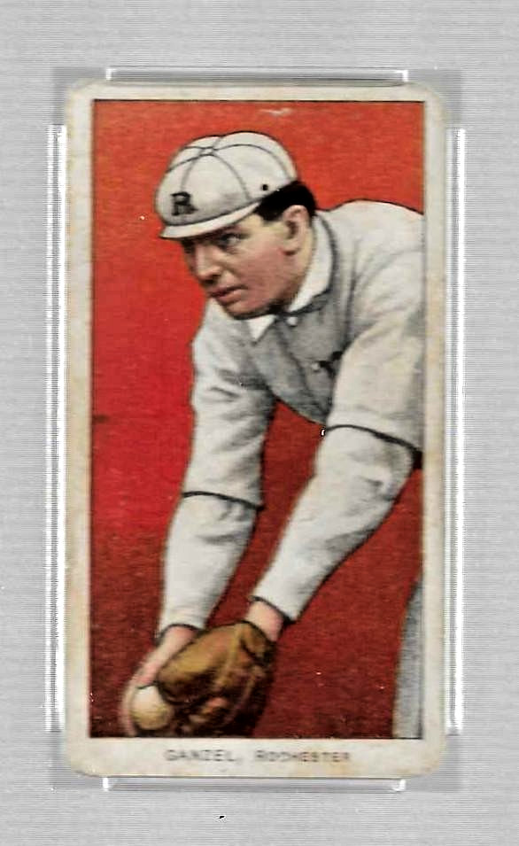1909-11 T206 PIEDMONT 350 TOBACCO BASEBALL CARD PSA 3 JOHN GANZEL ROCHESTER
