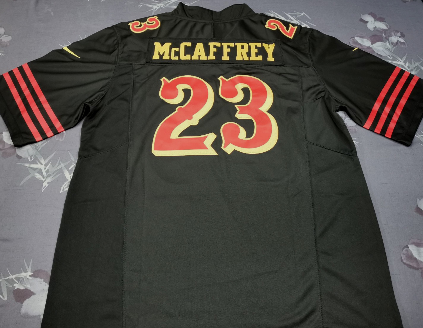 Jahmyr Gibbs #26 Lions FUSE Blue Sewn Stitched Jersey.