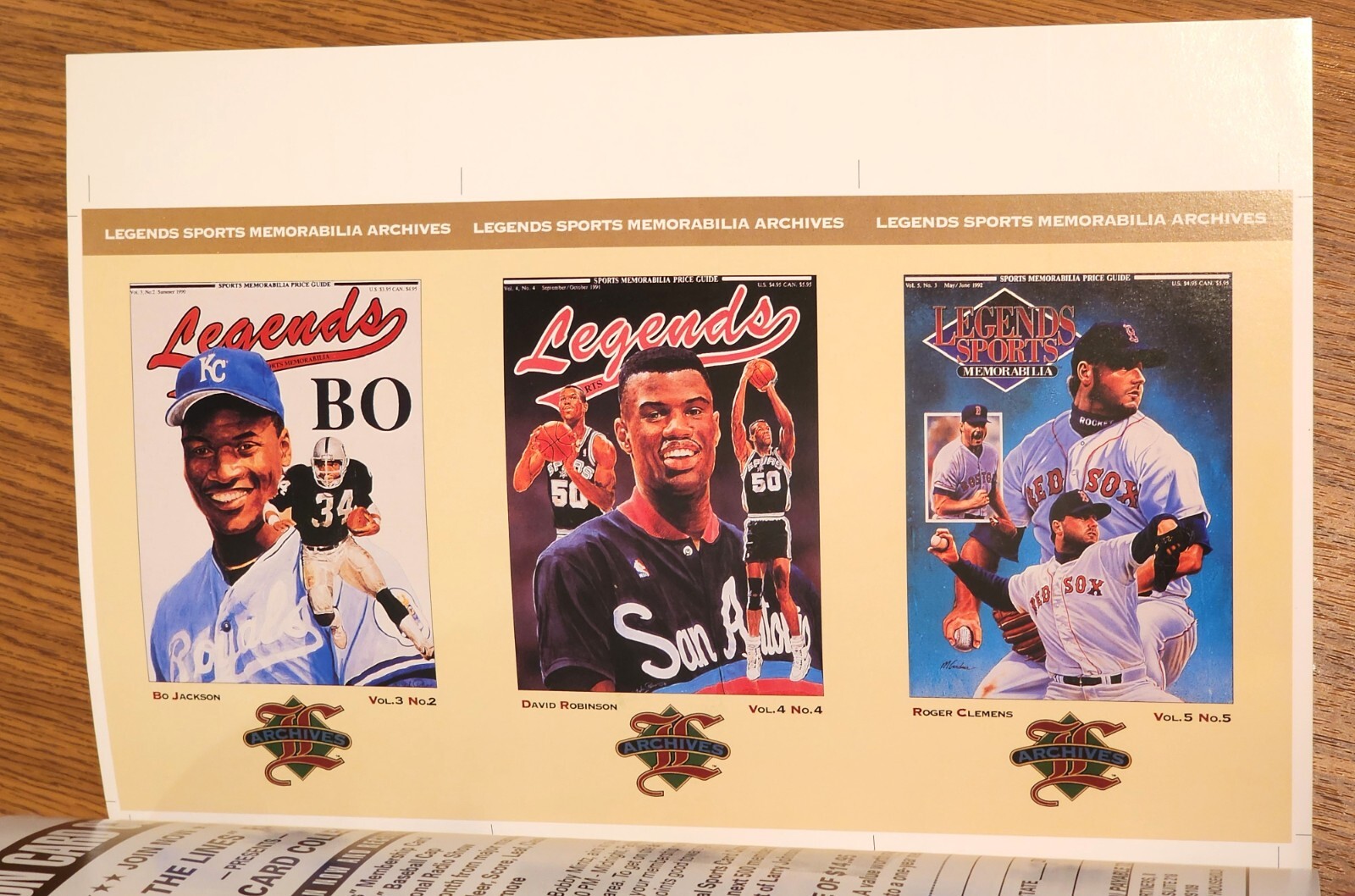 Arnold Palmer Signed Legends Sports Magazine Hobby Edition Cover #44