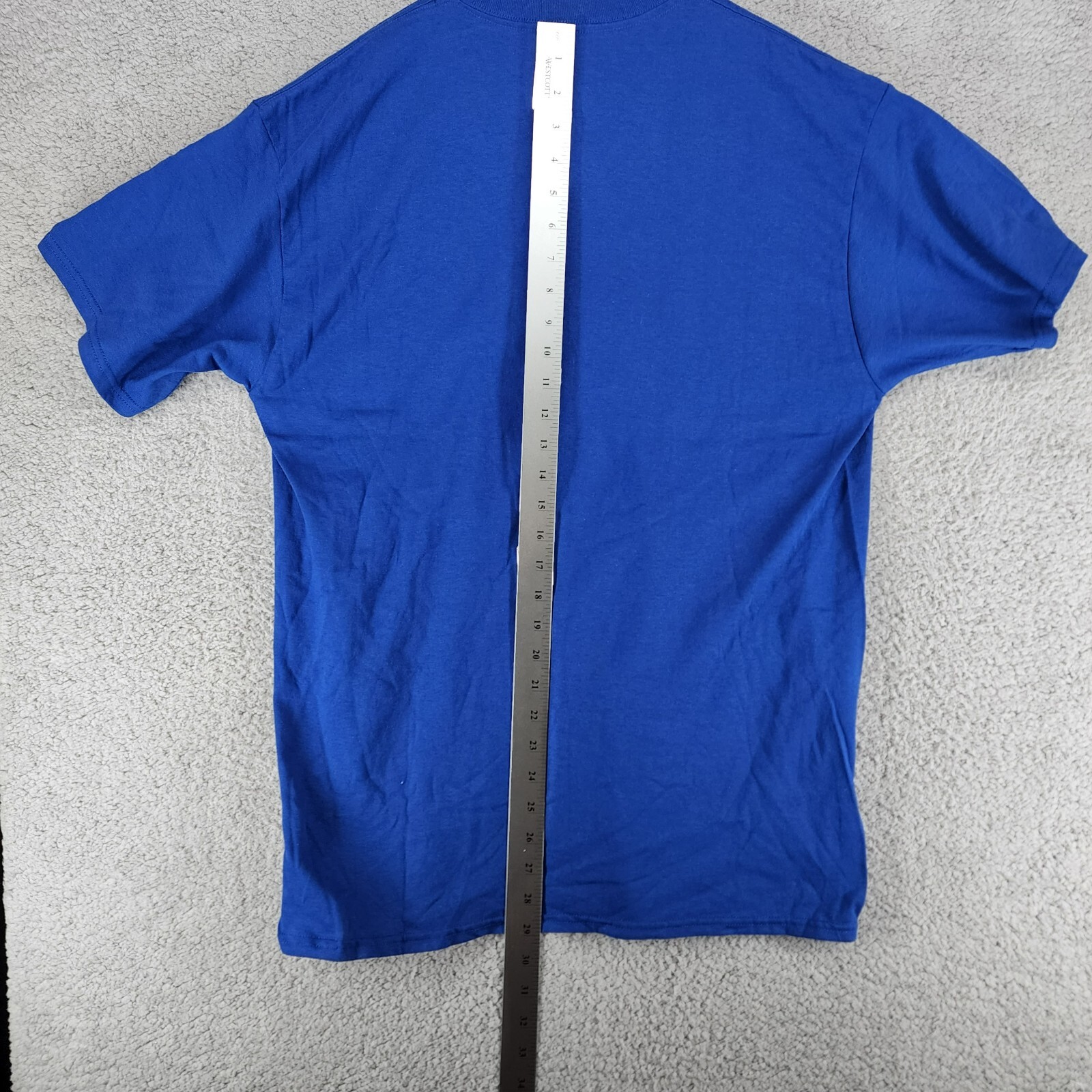 2016 Chicago Cubs Shirt Adult Large Blue World Series Champions Short Sleeve