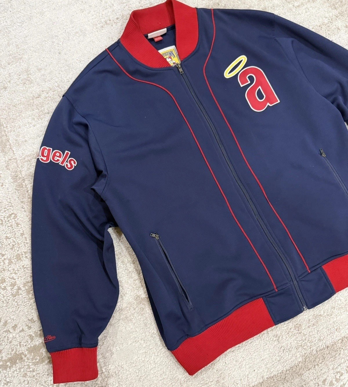 Anaheim California Angels Jacket XL MLB Jacket Baseball Cooperstown Collection