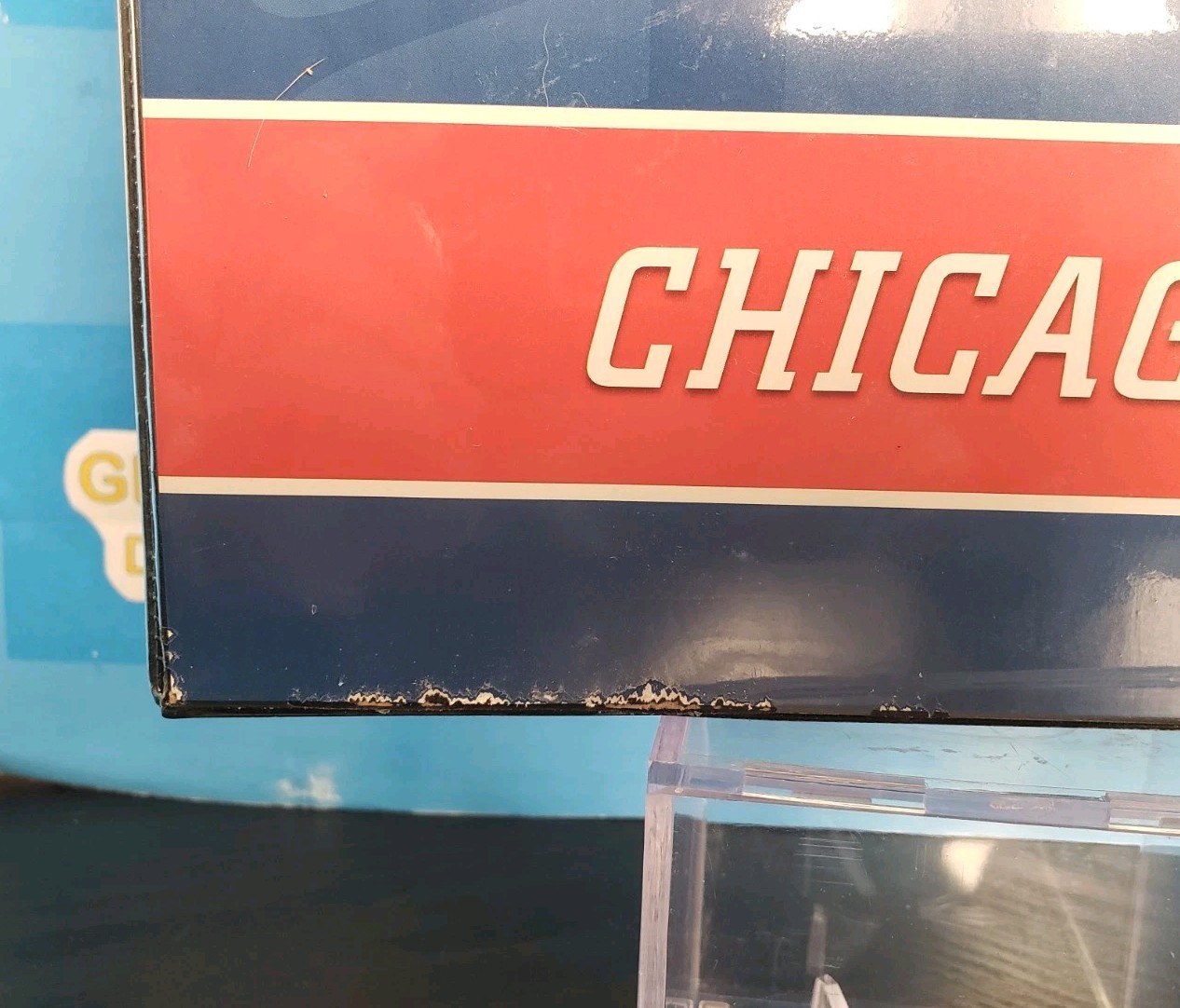 LOT OF 2 MLB CHICAGO CUBS 1-INCH 3-RING BINDER Markings Gibson School Collecting