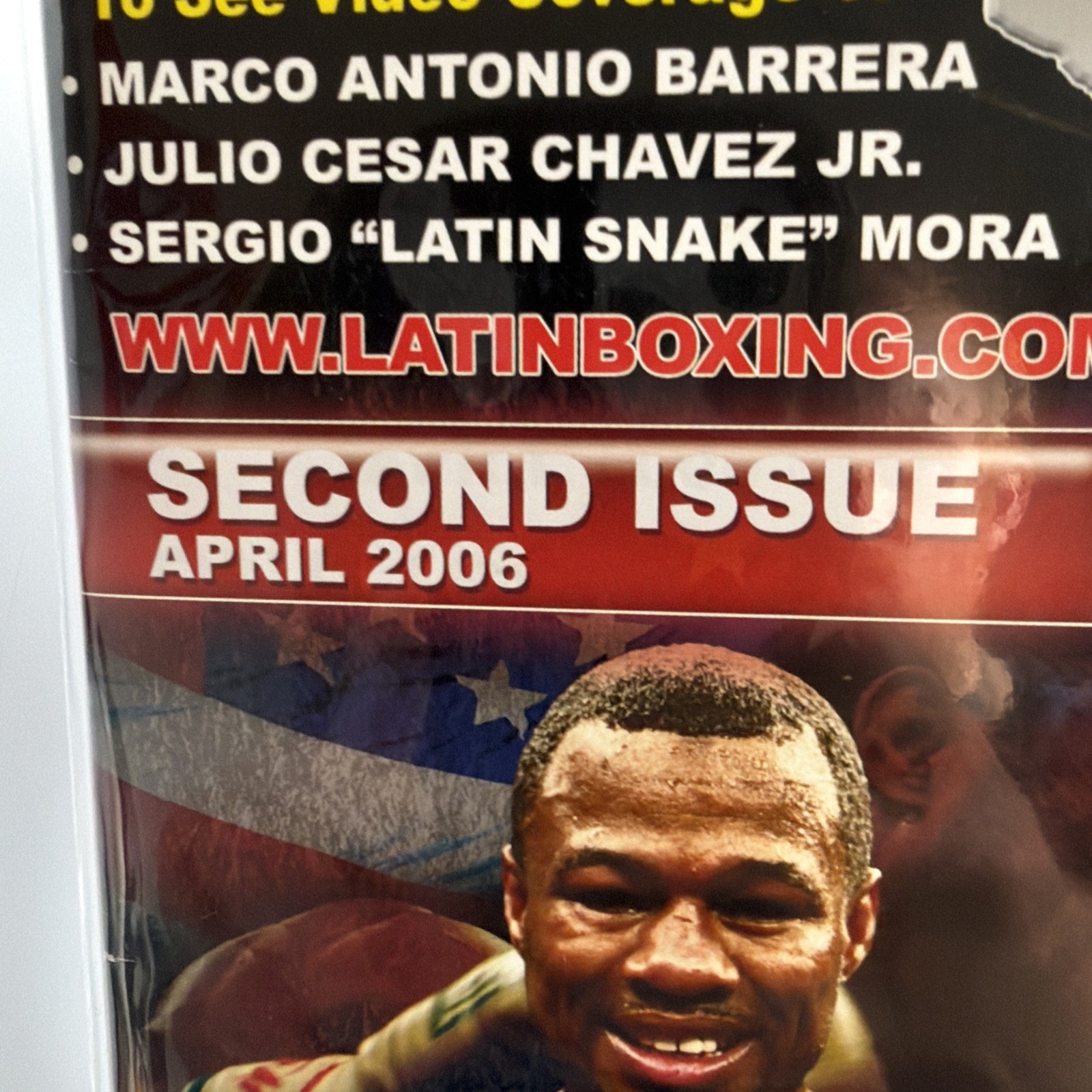 Latin Boxing Magazine Second Issue #2 April 2006 Sugar Shane Vs El Feroz Pacman