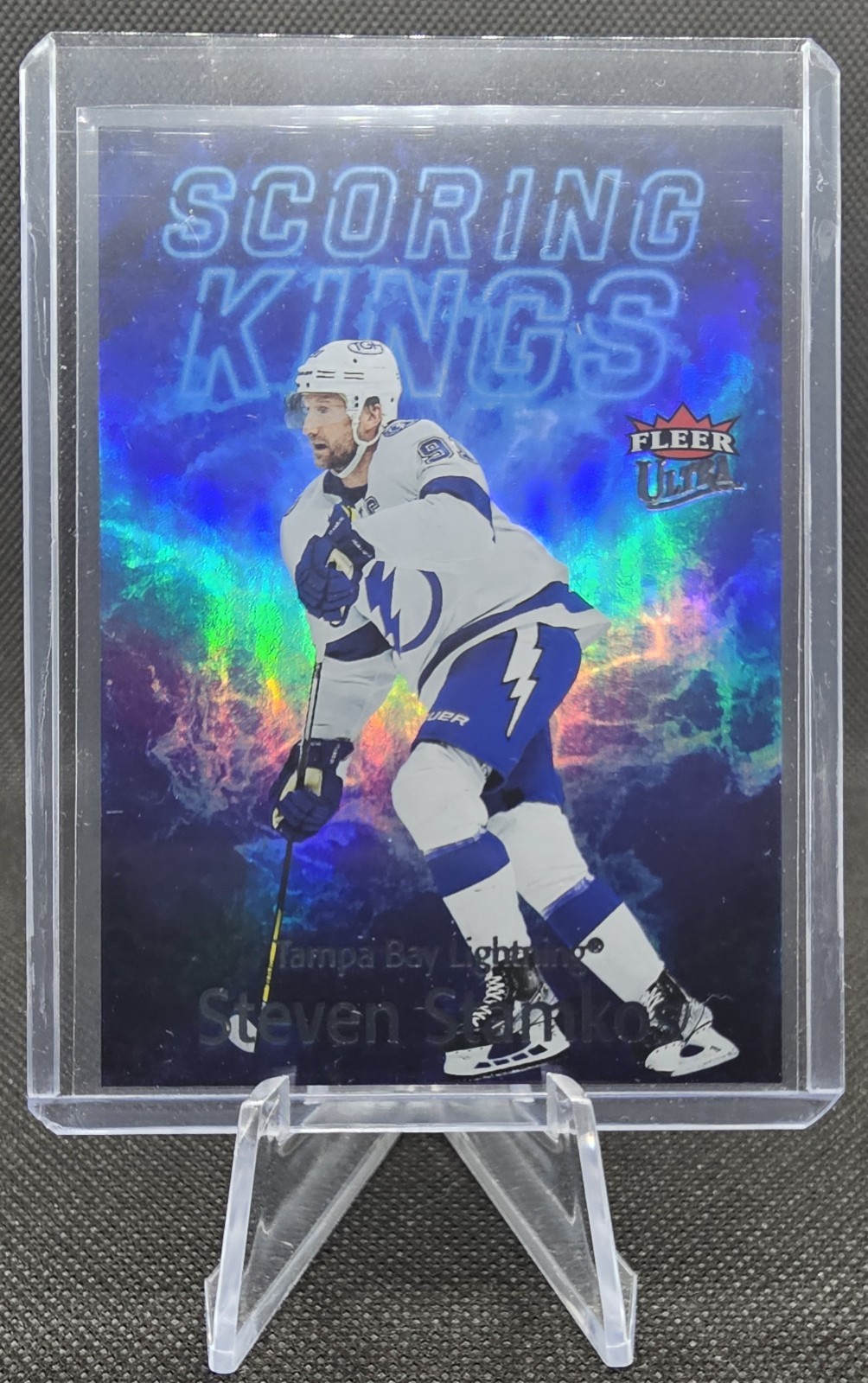 2021-22 Upper Deck Fleer Ultra Scoring Kings Steven Stamkos #SK-10 TB Lightning