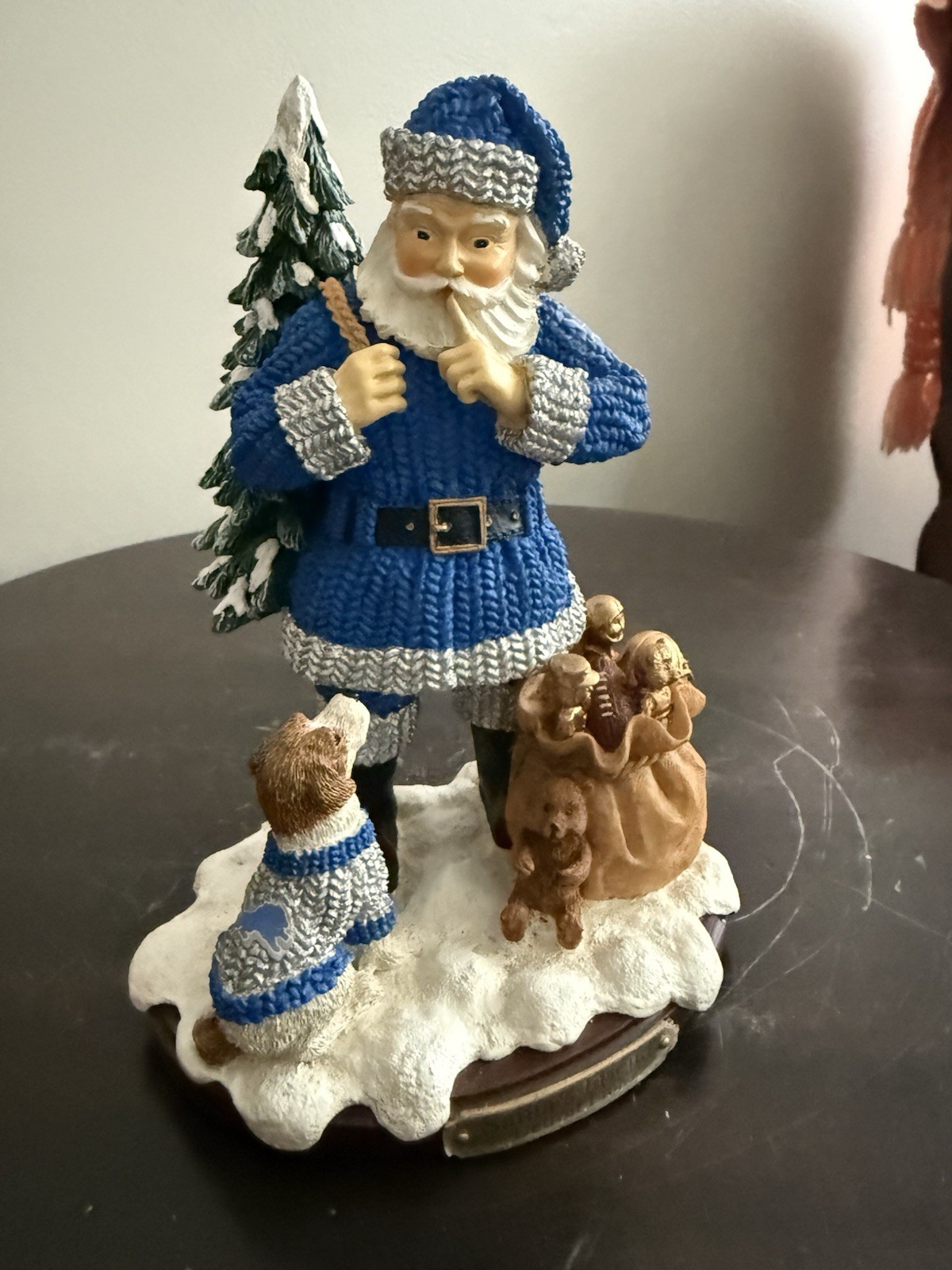 VTG 2002 Detroit Lions Christmas Santa The Memory Company Santa’s Friend NFL