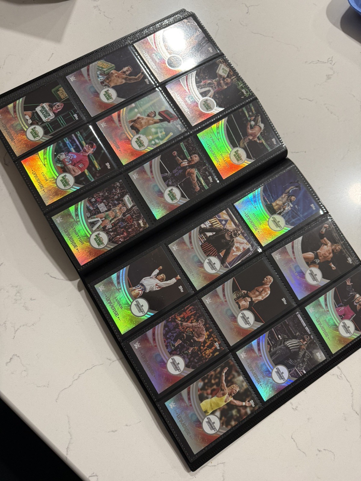 2025 Topps WWE Universe Complete Set 1-300 in brand new card guard binder