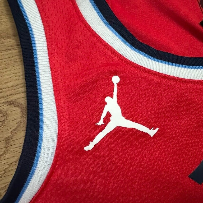 NWT Nike Los Angeles Clippers Statement Edition Red Jersey Blank Size Large 48
