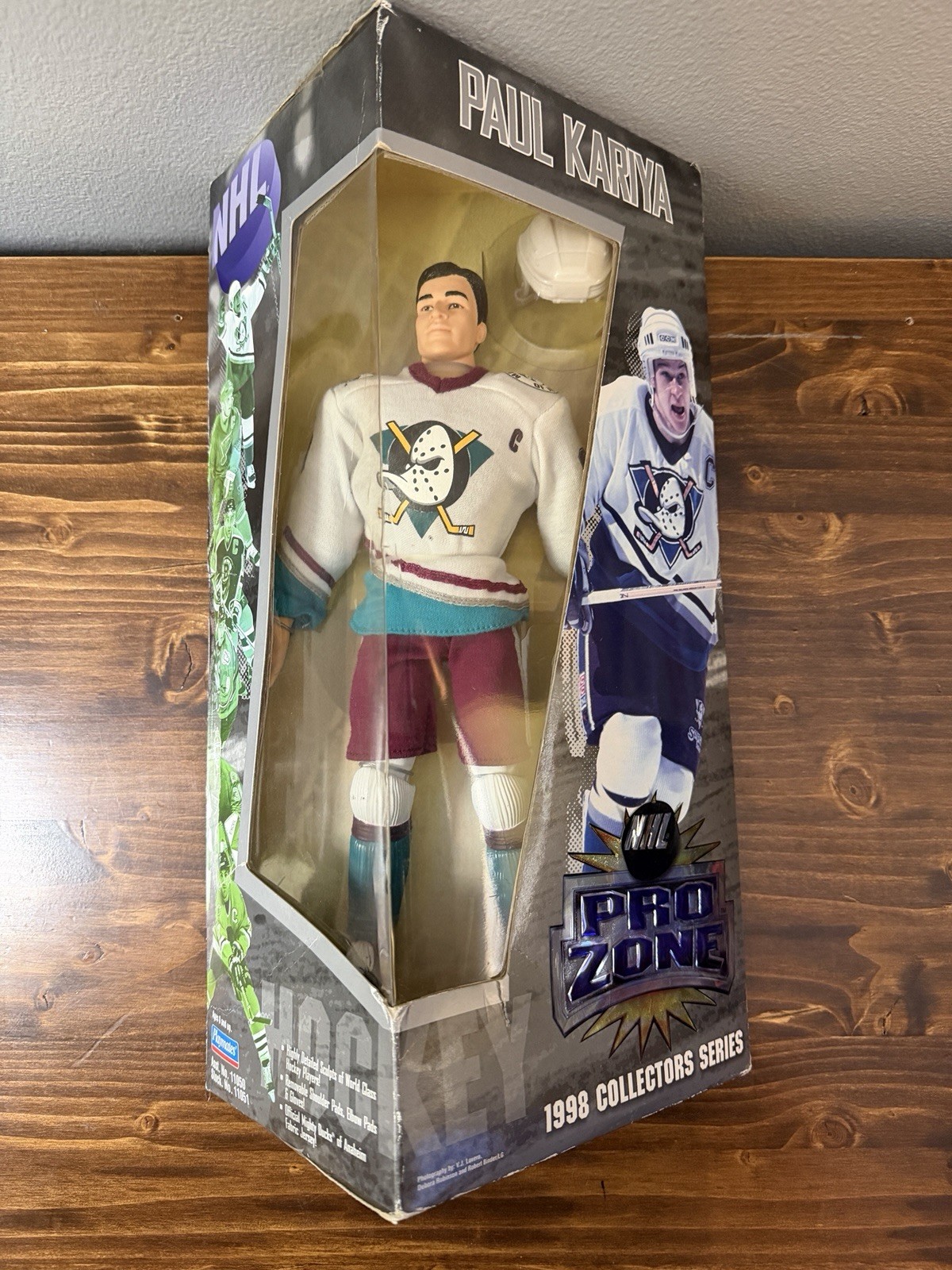 Paul Kariya 1998 Collector Series NHL PRO ZONE Anaheim Ducks #9 12 Inch Figure