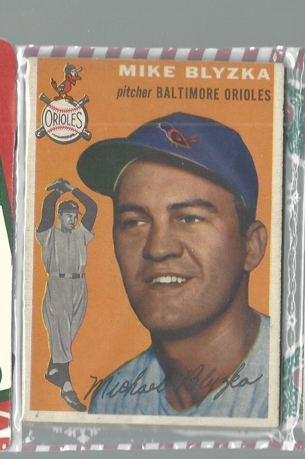 1954 TOPPS Christmas RACK PACK W HOFER GIL HODGES/ POS: HANK AARON ROOKIE