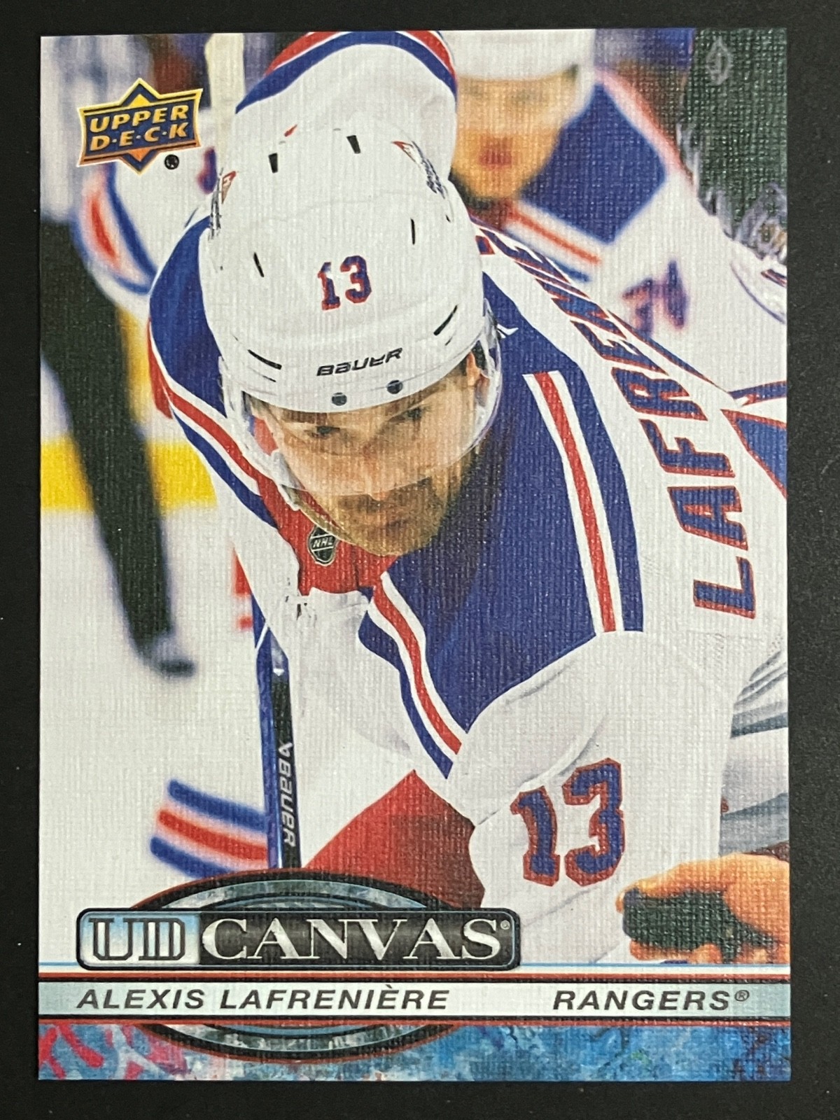 2025-26 Upper Deck Canvas Base / Black & White Parallels Kucherov – Smith – Aho