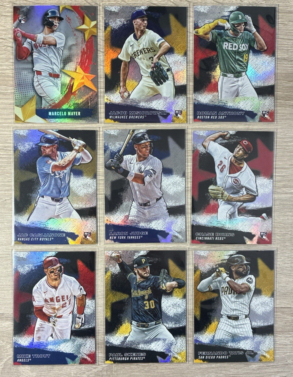 2026 Topps Series 1 – STARS OF MLB INSERTS – Complete Your Set – You Pick #1-30