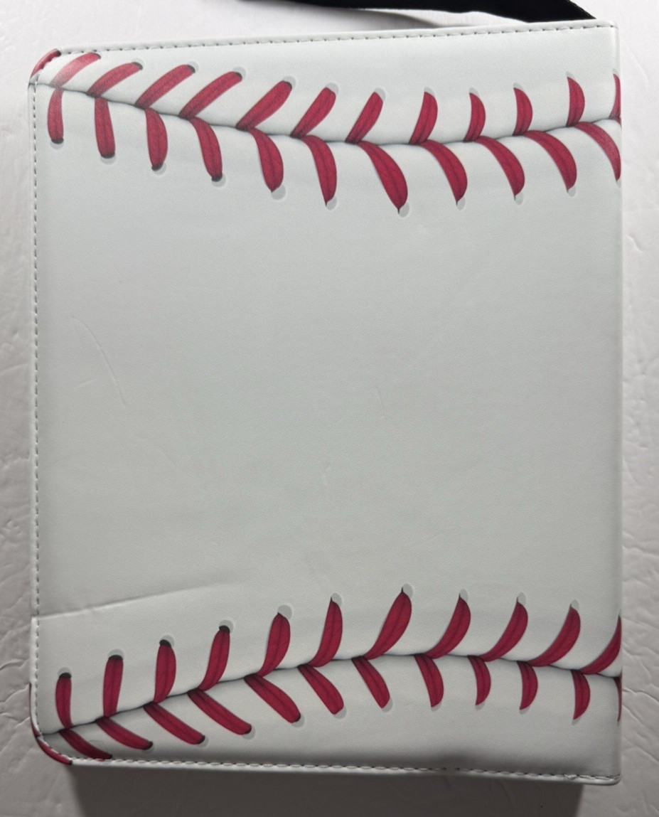 900 Pockets Baseball Card 3 Ring Binder, Trading Card-Baseball Theme