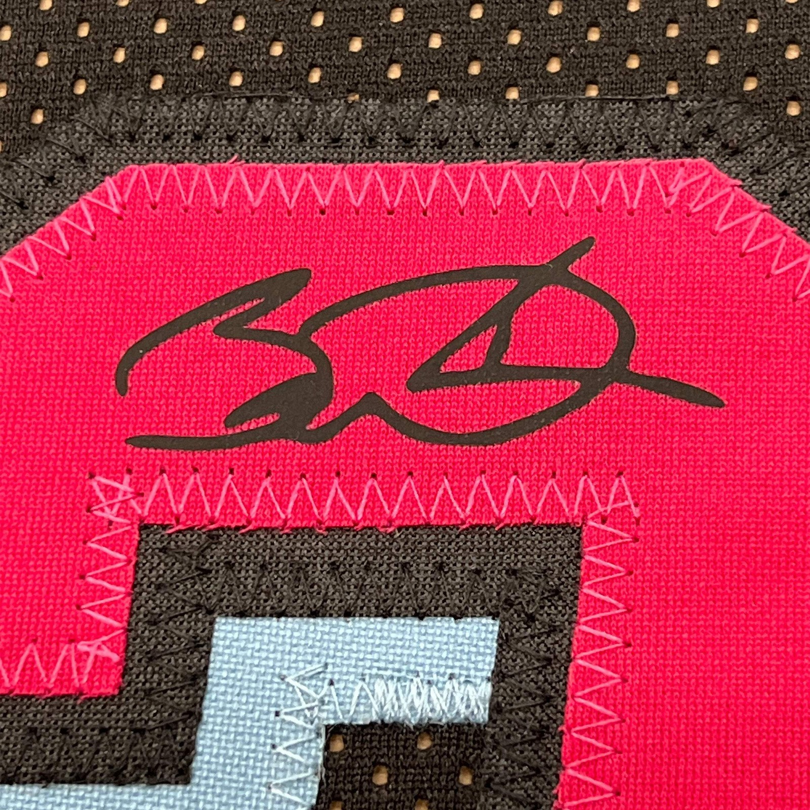 Framed Facsimile Autographed Dwyane Wade 33×42 Black Reprint Laser Auto Jersey